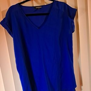 Express Royal Blue Top